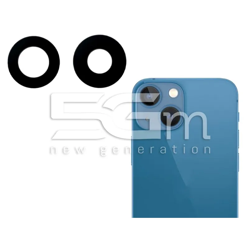 Coppia Vetrini Camera Posteriore iPhone 13 | Store Online 5G-M