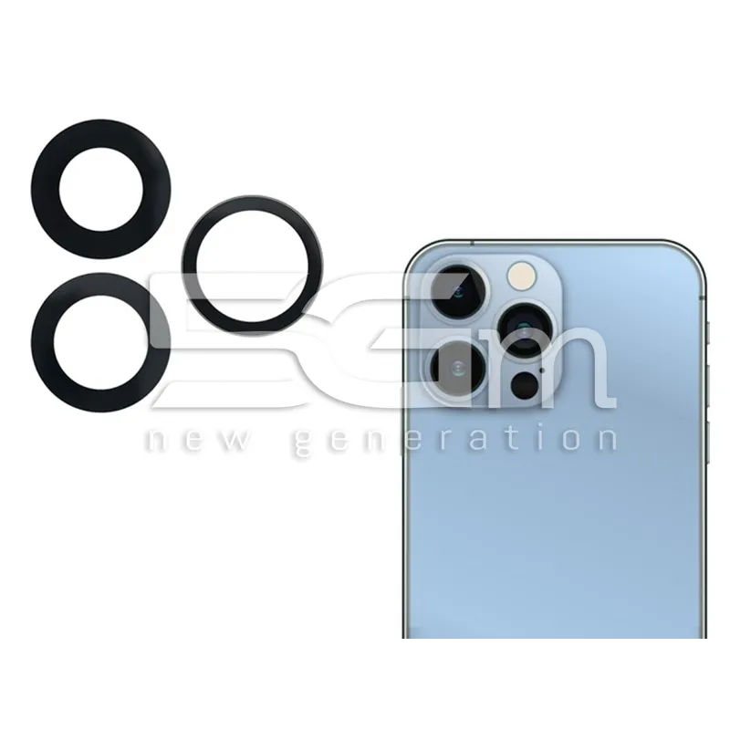 Par de Lentes da Câmera Traseira iPhone 13 Pro