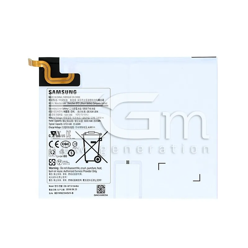 Batterie EB-BT515ABU 6150mAh Samsung SM-T510 - T515 Ori | 5G-M