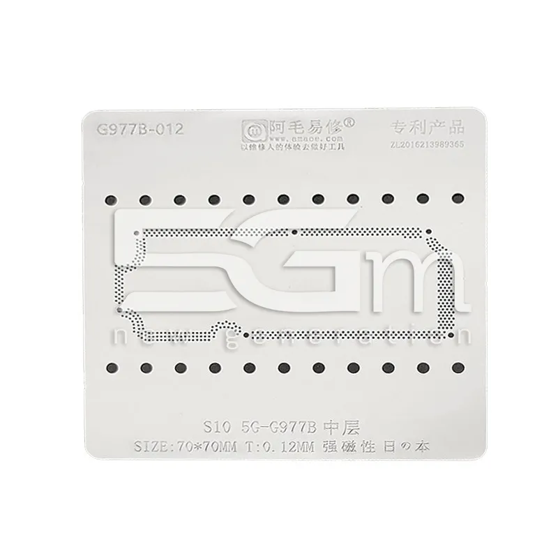 AMAOE Stencil SAMSUNG SM-G977 S10 5G | Loja Online 5G-M