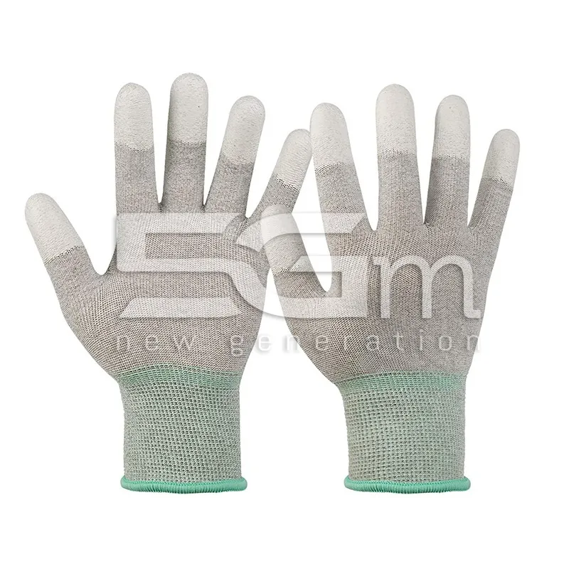 Guanti In Fibra Di Carbonio/pu Esd Elasticizzati S | Store Online 5G-M