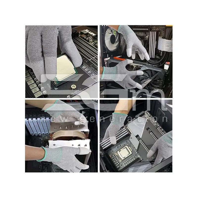 Stretchy Gloves in Carbon Fibre/pu Esd S | Loja Online 5G-M