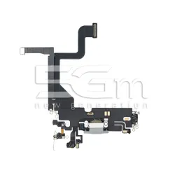Букса за зареждане Бял Гъвкав кабел iPhone 13 Pro (PULLED) | 5G-M