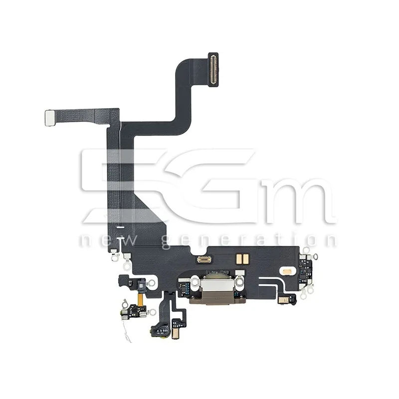 Conector Încărcare Cablu Flex Auriu iPhone 13 Pro (PULLED) | 5G-M