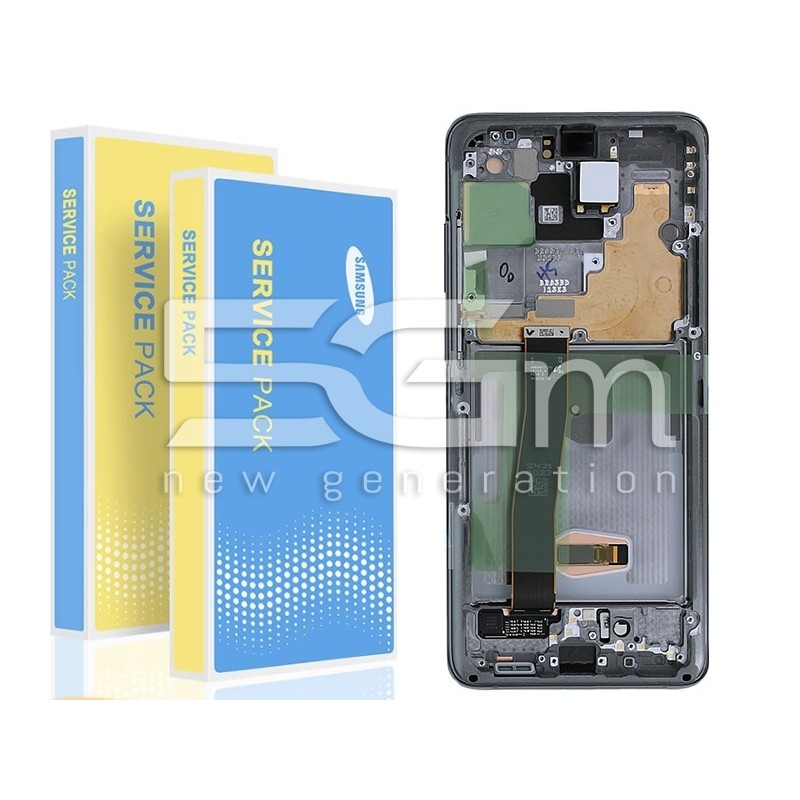 Display Touch + Frame Cosmic Grey Samsung SM-G988 S20 Ultra 5G Ori