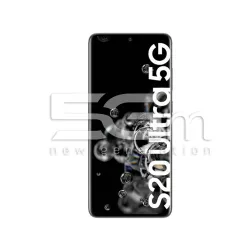 Ecrã Táctil + Chassi Branco Samsung SM-G988 S20 Ultra 5G Ori