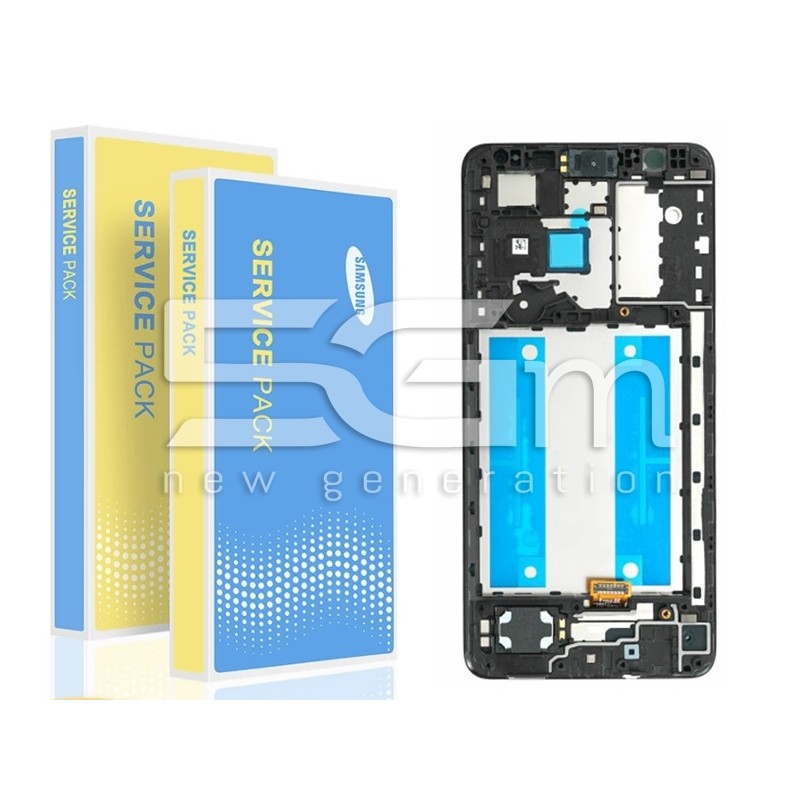 Display Touch + Frame Nero Samsung SM-A013 A01 Ori