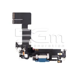 Oplaadconnector Flexkabel Blauw iPhone 13 (PULLED) | 5G-M