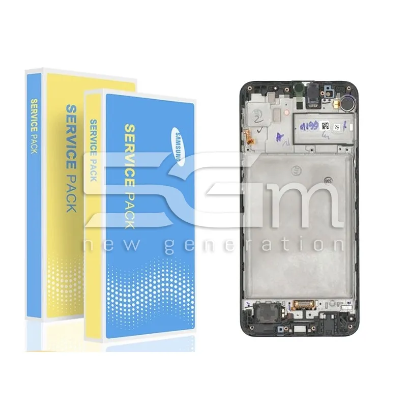 Display Touch + Frame Black Samsung SM-M217 M21s Ori | Store Online 5G-M