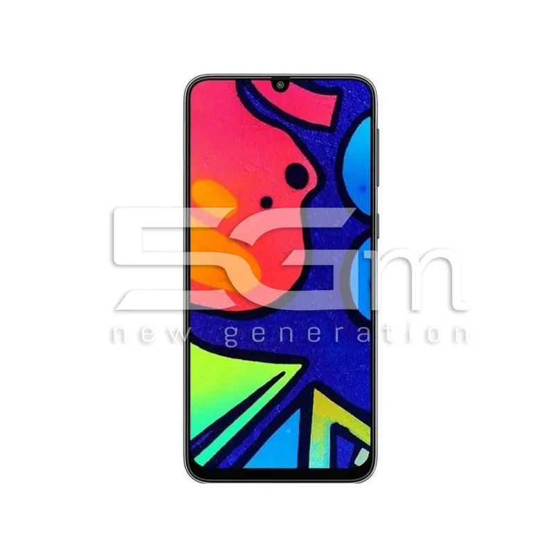 Écran Tactile + Châssis Noir Samsung SM-M217 M21s Ori | 5G-M