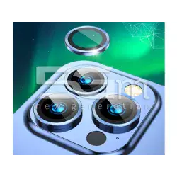 Tempered Glass Back Camera Lens Silver iPhone 13