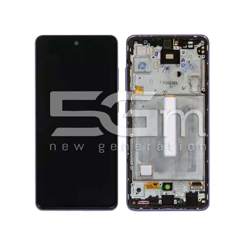 Display Touch + Frame Nero Samsung SM-A525 - A526 A52 Ori | Store Online 5G-M