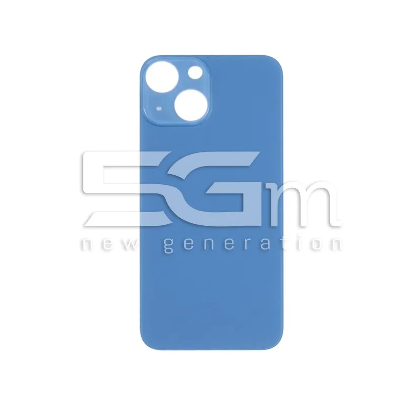 Retro Cover Blu iPhone 13 Mini Big Hole (No Logo)