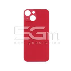Coque Arrière Rouge iPhone 13 Mini Grande Ouverture (Sans Logo) | 5G-M