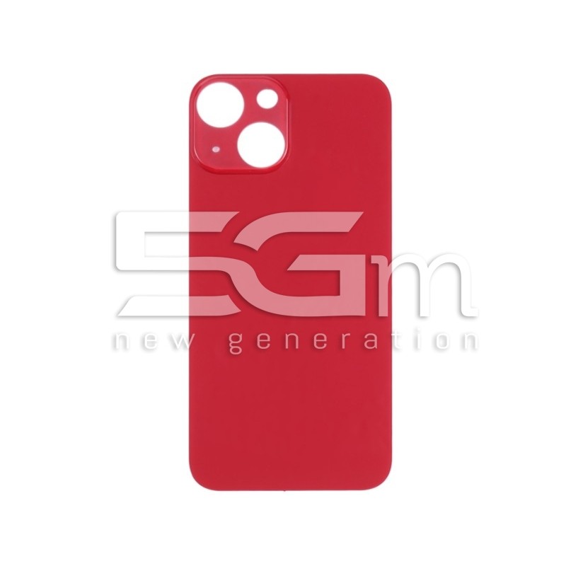 Retro Cover Rosso iPhone 13 Mini Big Hole (No Logo)