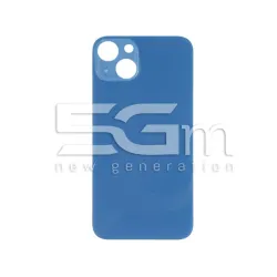 Coque Arrière Bleue iPhone 13 Grand Trou (Sans Logo) | Store Online 5G-M