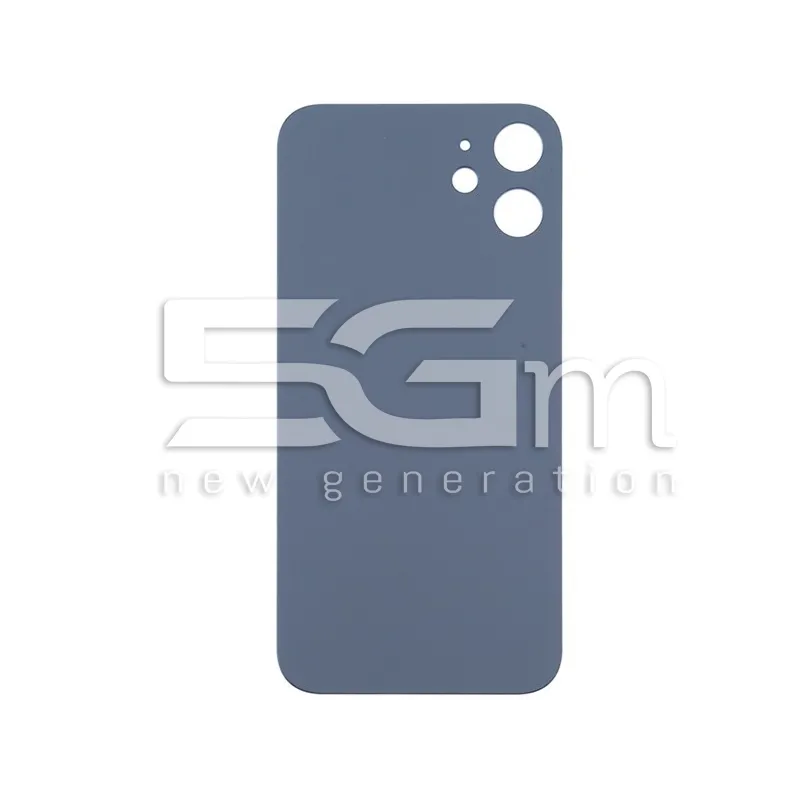 Backcover Blau iPhone 12 Großes Loch (Ohne Logo) | 5G-M.com