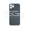 Achterklep Grafiet iPhone 12 Pro Groot Gat (Geen Logo) | 5G-M