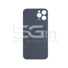 Achterklep Grafiet iPhone 12 Pro Groot Gat (Geen Logo) | 5G-M