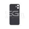 Hátlap Fekete iPhone 12 Mini Nagy Lyuk (Logó Nélkül) | 5G-M Online Áruház