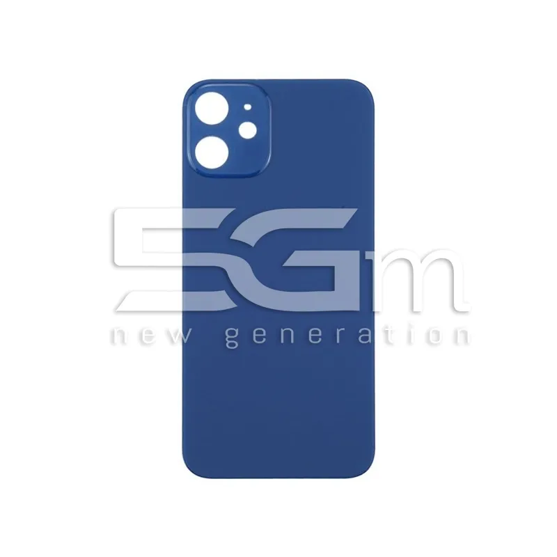 Rückabdeckung Blau iPhone 12 Mini Big Hole (No Logo) | 5G-M Online Shop