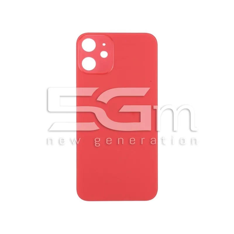 Piros Hátlap iPhone 12 Mini Nagy Lyuk (Logó Nélkül) | 5G-M Webáruház