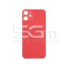 Rückabdeckung Rot iPhone 12 Mini Großes Loch (Ohne Logo) | 5G-M Store