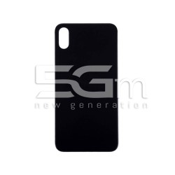 Retro Cover Nera iPhone XS Big Hole (No Logo)