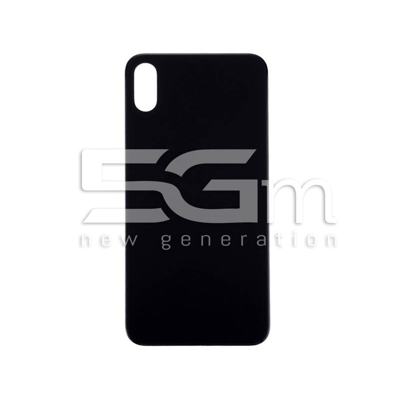Retro Cover Nera iPhone XS Big Hole (No Logo)
