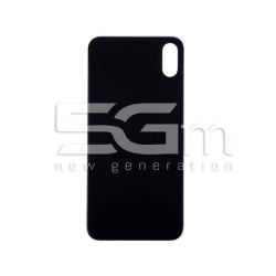 Retro Cover Nera iPhone XS Big Hole (No Logo)