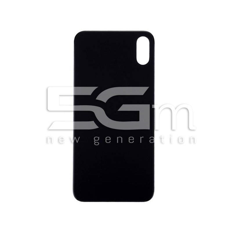 Retro Cover Nera iPhone XS Big Hole (No Logo)