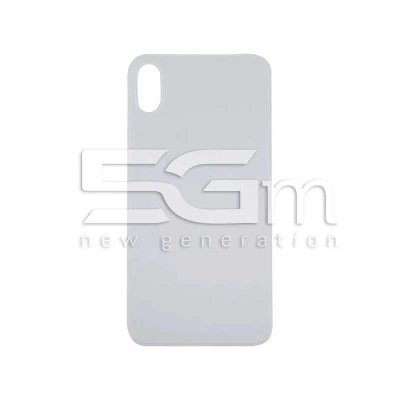 Hátlap Fehér iPhone XS Max Nagy Lyuk (Logó Nélkül) | 5G-M Webáruház