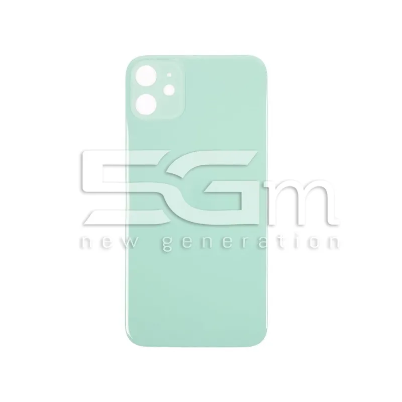Rückabdeckung Grün iPhone 11 Großes Loch (Ohne Logo) - 5G-M.com