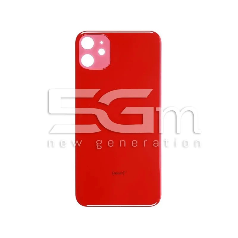 Back Cover Rot iPhone 11 Großes Loch (Ohne Logo) | 5G-M Online Shop