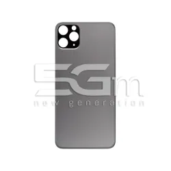 Cache Arrière Space Gray iPhone 11 Pro Grand Trou (Sans Logo) | 5G-M