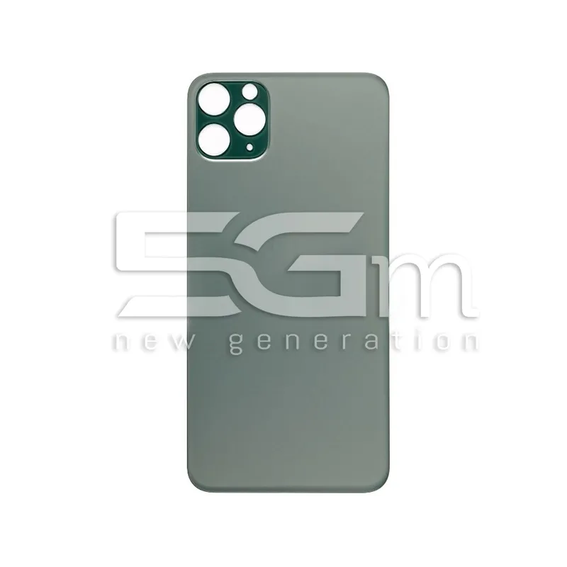 Hátlap Éjfélzöld iPhone 11 Pro Nagy Lyukkal (Logó Nélkül) | 5G-M
