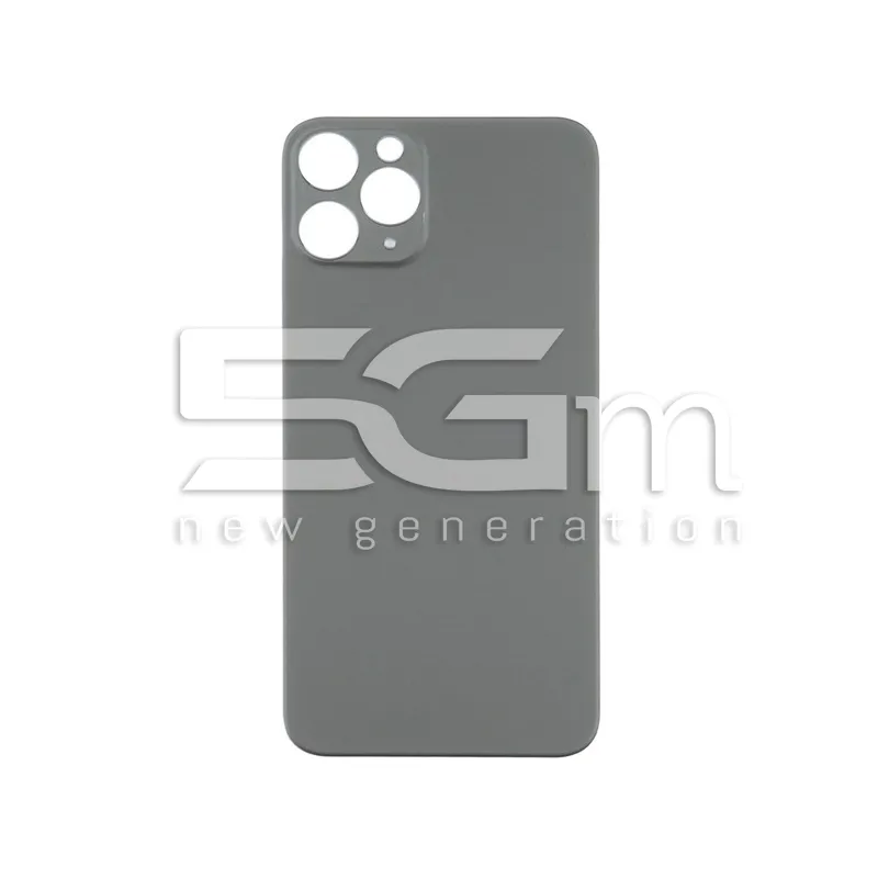 Coque Arrière Graphite iPhone 12 Pro Max Grand Trou (Sans Logo) | 5G-M