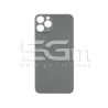 Rückabdeckung Graphit iPhone 12 Pro Max Großes Loch (Ohne Logo) - 5G-M