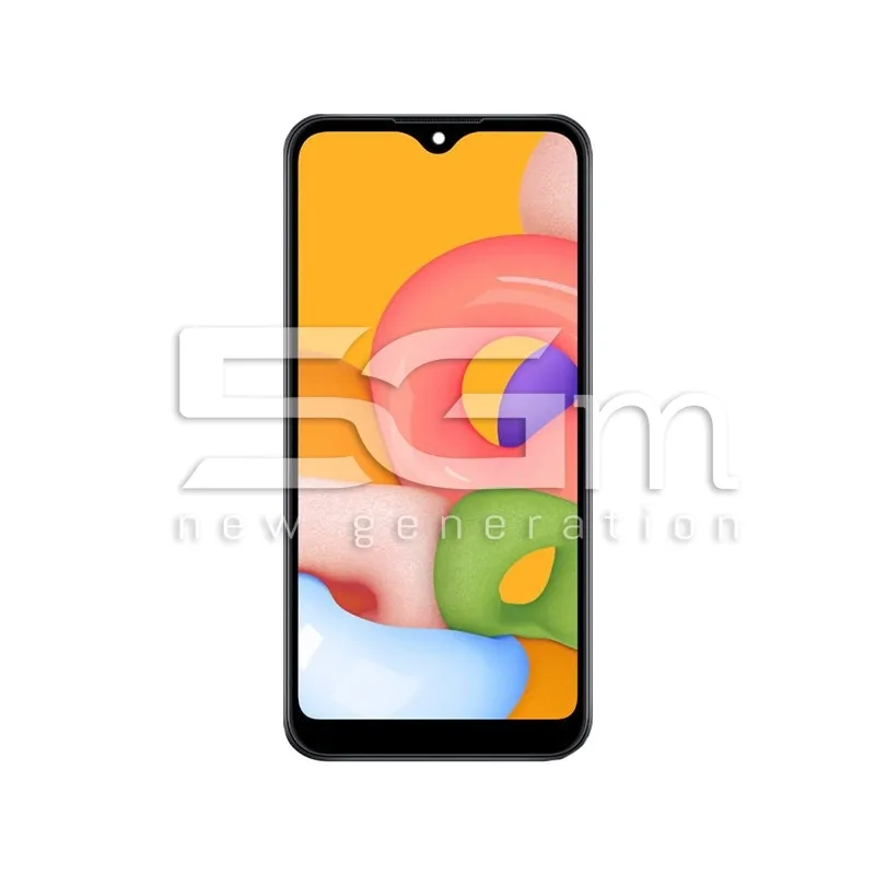 Ecra Tatil + Chassi Preto Samsung SM-A015 A01 Version DS (IPS) | Loja Online 5G-M