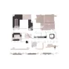 Full Kit Small Parts 15 in 1 iPhone 11 Pro Max | Store Online 5G-M