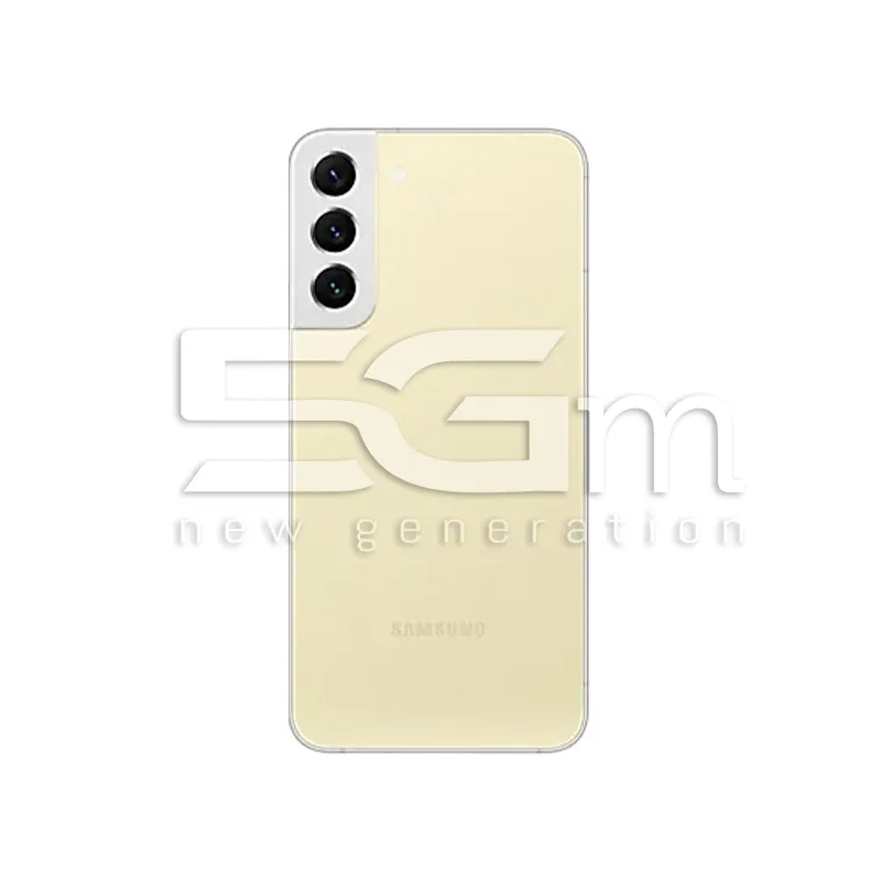 Rückseite Abdeckung Creme Samsung SM-S906 S22+ Ori | 5G-M