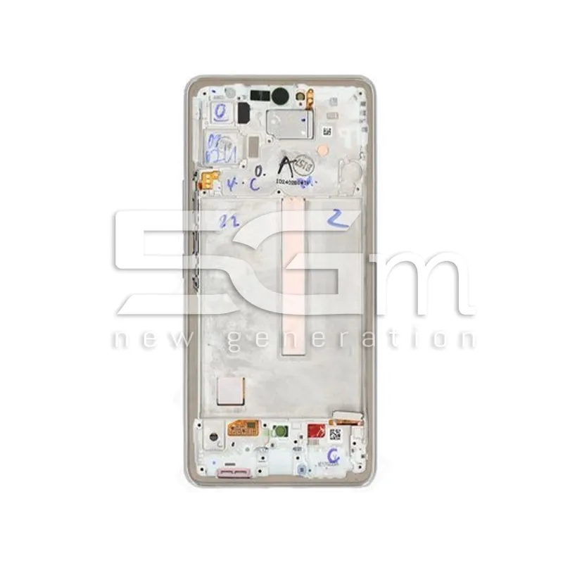 Ecra Tatil + Chassi Branco Samsung A536 5G Ori | Loja Online 5G-M