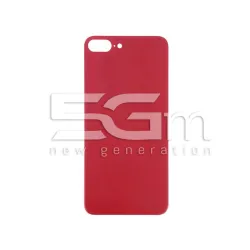 Coque Arrière Rouge iPhone 8 Plus Sans Logo | 5G-M