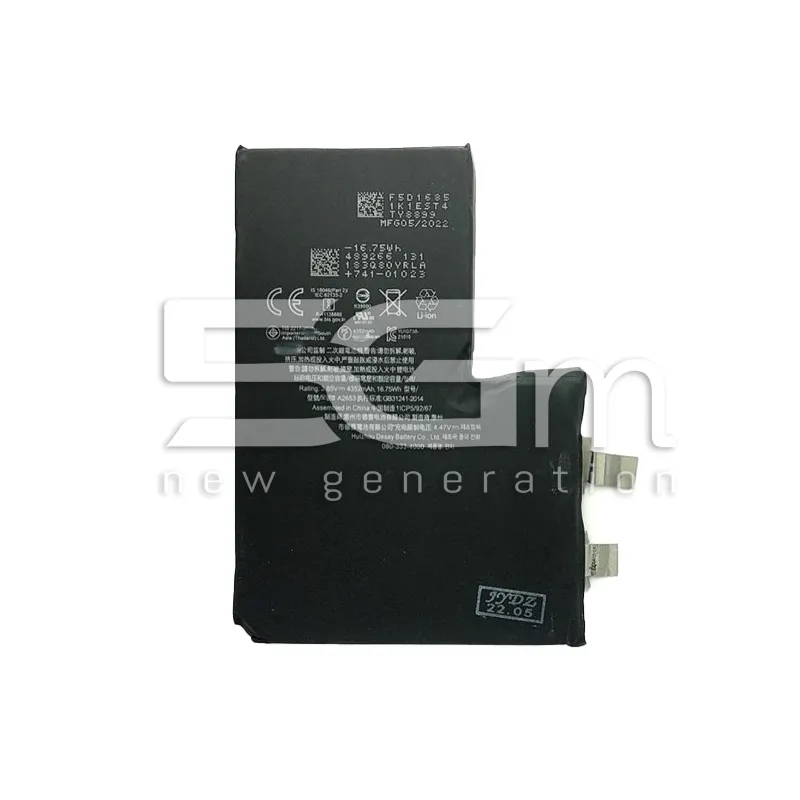 Batteria A2653 4352 mAh iPhone 13 Pro Max No Board No Logo | Store Online 5G-M