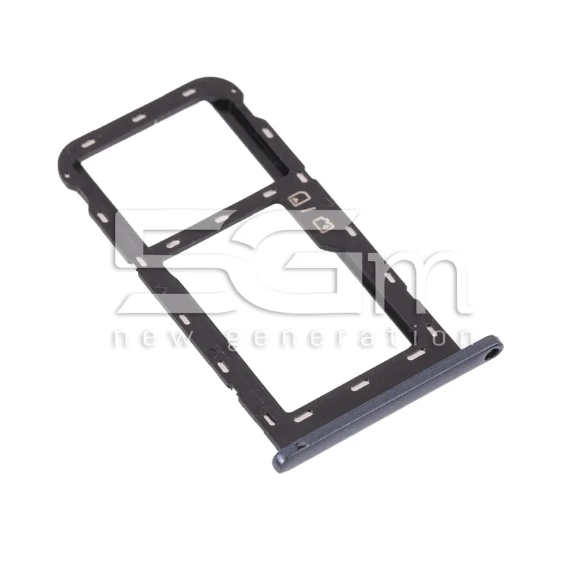 SIM-Karten-/SD-Kartenhalter Schwarz ZTE Blade A71 | 5G-M
