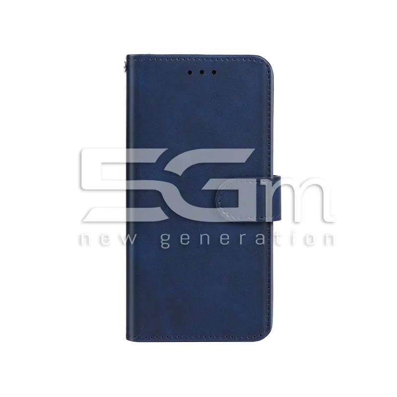 Custodia Pelle Blu Xiaomi Poco F4 GT