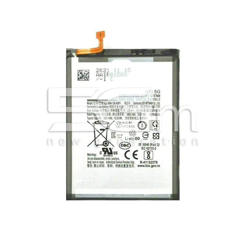 Batteria EB-BA136AB Samsung SM-A135 A13 No Logo | Store Online 5G-M