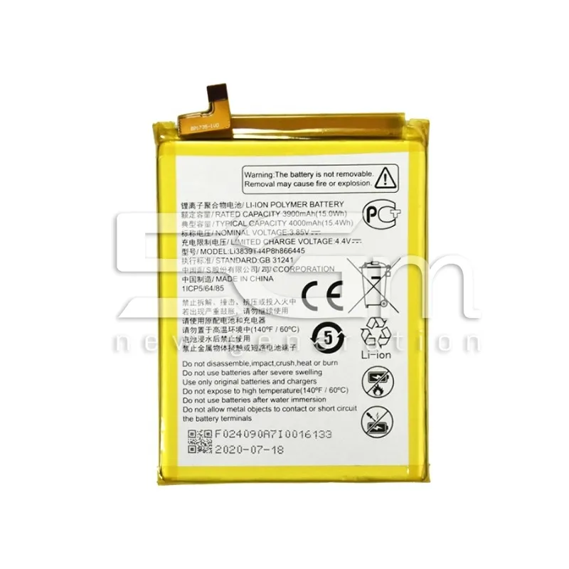 Batterie Li3839T44P8h866445 ZTE Blade A71 Sans Logo | Boutique 5G-M