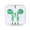 Auricolare Verde Con Presa Jack Audio