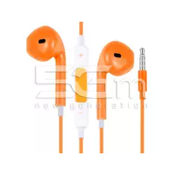 Headset Orange With Audio Jack Socket